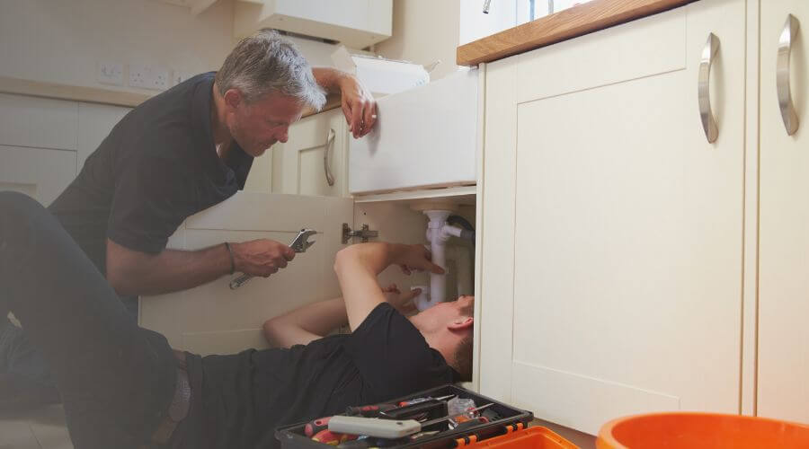 Professional burst pipe repair services in Marion, KS